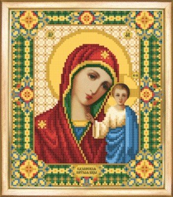 Казанская икона Божией Матери (без декора)