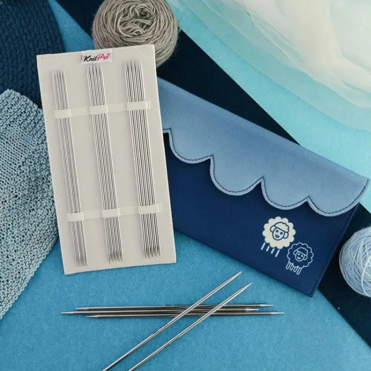10629 Набор носочных спиц для начинающих Starter Nova Metal KnitPro 20 см - 4 10629 Набор носочных спиц для начинающих Starter Nova Metal KnitPro 20 см - 4