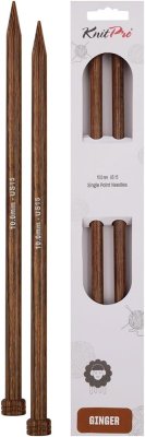 31174 Спицы прямые Ginger KnitPro, 30 см, 10.00 мм - 1