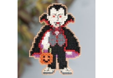вышивка гладью MH183204 Дракула. Набор для вышивки в смешанной технике Mill Hill вышивка гладью MH183204 Дракула. Набор для вышивки в смешанной технике Mill Hill