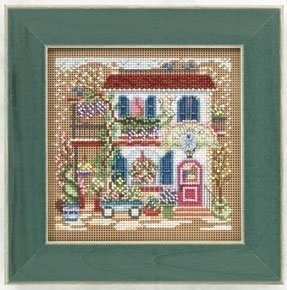 MH141103 Квітковий магазин. Набір для вишивки в змішаній техніці Mill Hill - 1