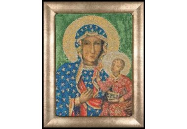  469A Madonna Czestochowa  Aida. Набор для вышивки крестом Thea Gouverneur