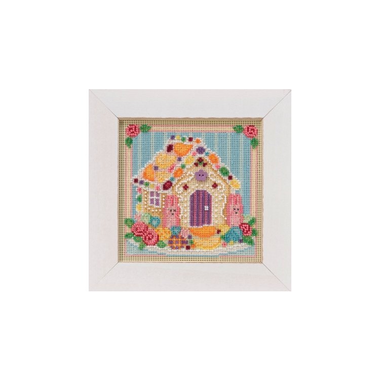 MH141914 Цукровий будиночок. Набір для вишивки в змішаній техніці Mill Hill - 1