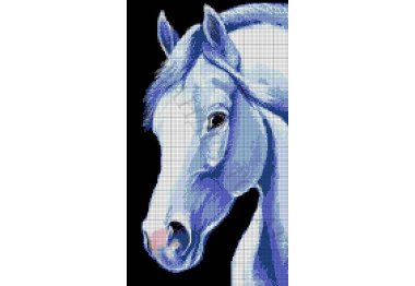  19-0706-НЛ Лошадь. Набор Для вышивки бисером ТМ Токарева А.