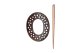 20886 Шпилька для шалі Viola (KP026B) Shawl Pins with Sticks Exotica Series KnitPro - 1