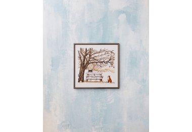  92-2131 Зимова лисиця (Winter fox. Набір для вишивання хрестом PERMIN