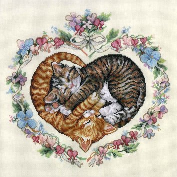 4594 Нежные объятия. Набор для вышивки крестом Classic Design - 1 4594 Нежные объятия. Набор для вышивки крестом Classic Design - 1