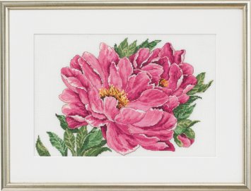 70-4108 Півонії. Набір для вишивання хрестом PERMIN - 1
