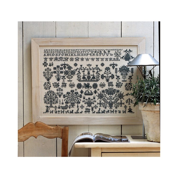 39-0480 Sampler 1749. Набор для вышивания крестом PERMIN - 1 39-0480 Sampler 1749. Набор для вышивания крестом PERMIN - 1