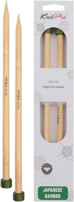22365 Спиці прямі Bamboo KnitPro, 33 см, 9.00 мм - 1 22365 Спиці прямі Bamboo KnitPro, 33 см, 9.00 мм - 1