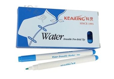  Маркер для малювання по тканині змивається водою Kearing арт. WB10