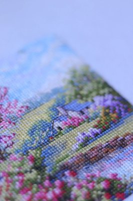 K-268B Весна. Набор для вышивки крестом Мережка - 2