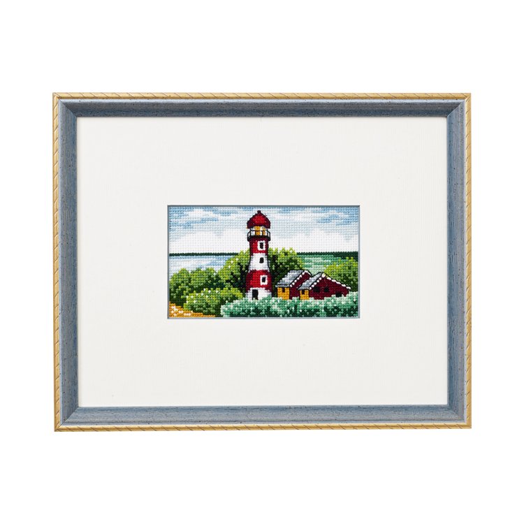92-8421 Маяк (Lighthouse. Набір для вишивання хрестом PERMIN - 1