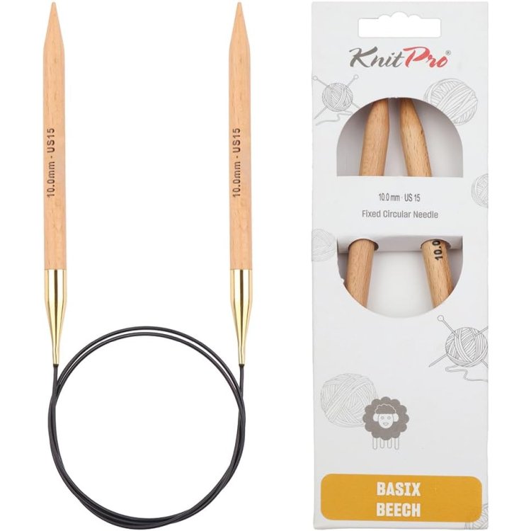 35367 Спиці кругові Basix KnitPro, 150 см, 10.00 мм - 1 35367 Спиці кругові Basix KnitPro, 150 см, 10.00 мм - 1