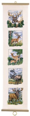 35-6315 Олені (Bellpull deer. Набір для вишивання хрестом PERMIN - 1