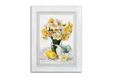  N004 Подих весни. Набір для вишивки хрестом Кольорова