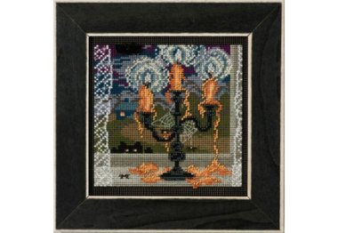 вишивка гладдю MH141826 Опівнічне світло. Набір для вишивки в змішаній техніці Mill Hill