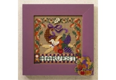  MH146206 Щедрий врожай. Набір для вишивки в змішаній техниці Mill Hill