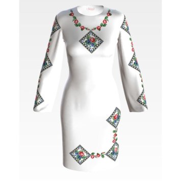 Платье женское (заготовка для вышивки) ПЛ-053 - 1