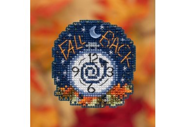 вышивка гладью MH181922 Осень вернулась. Набор для вышивки в смешанной технике Mill Hill