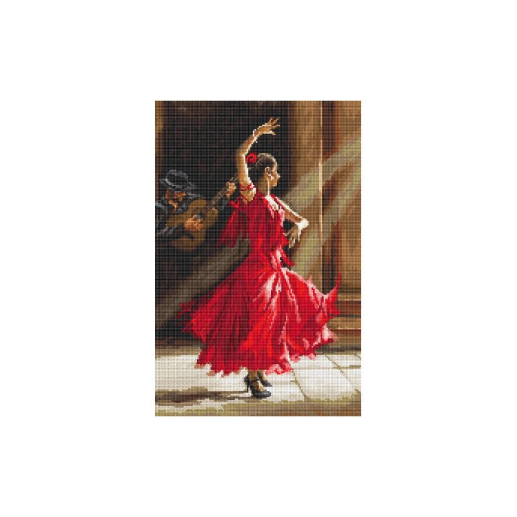 Набір для вишивки хрестиком L8023 Flamenco. Letistitch - 1