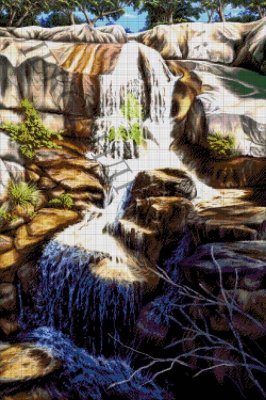 48-3174-НВ Водопад. Набор Для вышивки бисером ТМ Токарева А. - 1