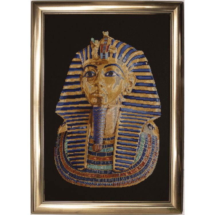 596.05 Tutankhamun Black Aida. Набор для вышивки крестом Thea Gouverneur - 1