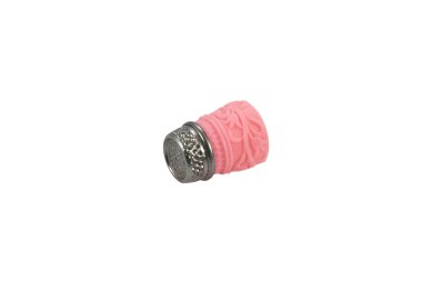  91731 Наперсток силикон+метал Розовый (Размер:S) Bohin