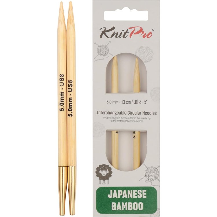22405 Спиці знімні Bamboo KnitPro, 5.00 мм - 1