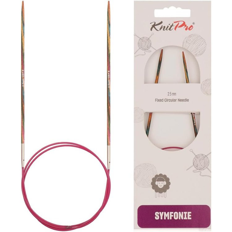 20369 Спиці кругові Symfonie Wood KnitPro, 120 см, 2.50 мм - 1 20369 Спиці кругові Symfonie Wood KnitPro, 120 см, 2.50 мм - 1