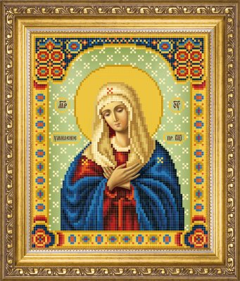 СБІ-1011 Ікона Божої Матері Замилування. Схема для вишивки бісером - 1