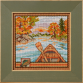 MH142421 Поїздка на каное. Набір для вишивки в змішаній техниці Mill Hill - 1