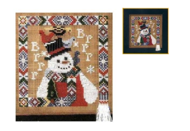 вишивка гладдю MHCB148A Бррррр. Набір для вишивки в змішаній техніці Mill Hill вишивка гладдю MHCB148A Бррррр. Набір для вишивки в змішаній техніці Mill Hill