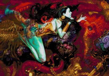 50-4756-НС Сирена. Набор Для вышивки бисером ТМ Токарева А. - 1