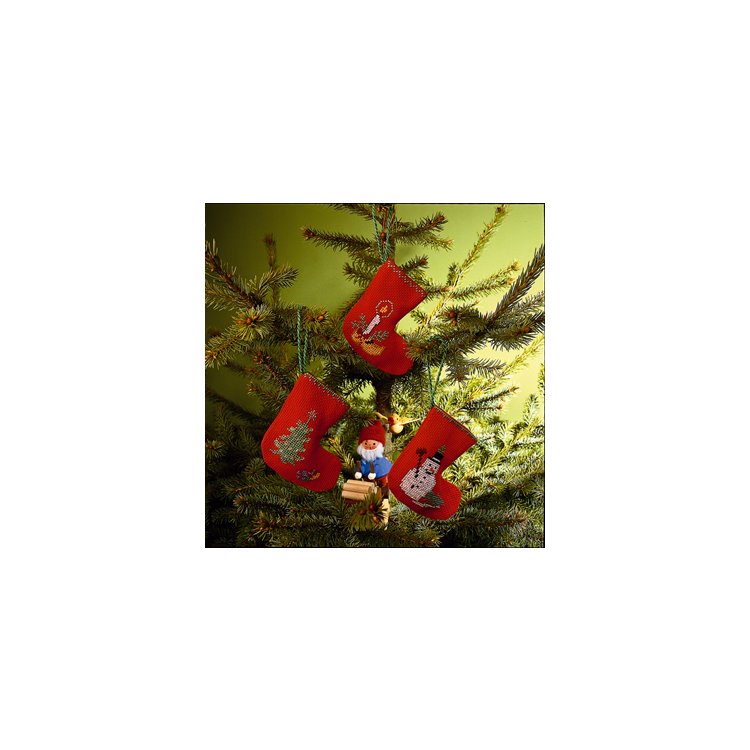 01-7228 Шкарпетки. Набір для вишивання хрестом PERMIN - 1 01-7228 Шкарпетки. Набір для вишивання хрестом PERMIN - 1