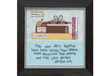 вышивка гладью CG301814 Твоя история. Набор для вышивки в смешанной технике Mill Hill