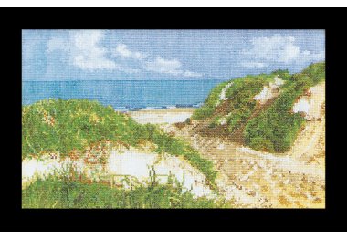  1052 The Seashore Linen. Набор для вышивки крестом Thea Gouverneur