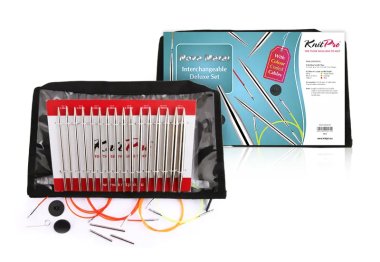 спицы для вязания 10613 Набор сменных металлических спиц Deluxe Nova Metal KnitPro спицы для вязания 10613 Набор сменных металлических спиц Deluxe Nova Metal KnitPro