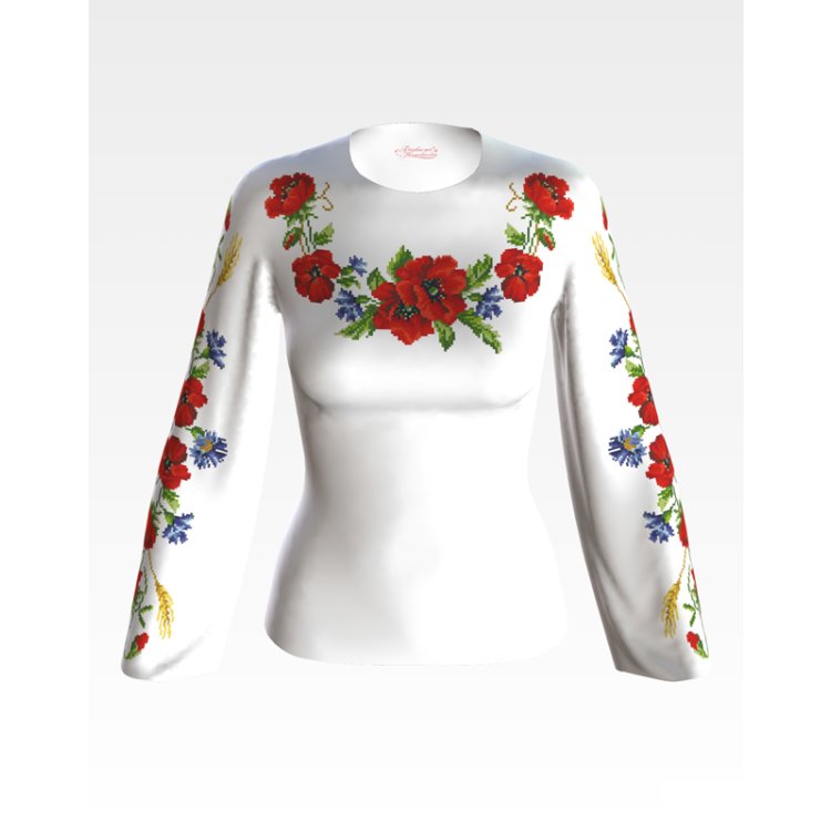 Блузка жіноча (заготовка для вишивки) БЖ-013 - 1