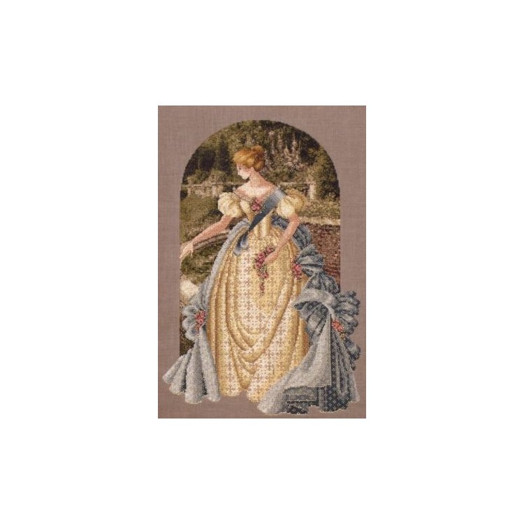 LL34 Queen Anne's Lace // Мереживо Королеви Анни. Схема для вишивки хрестиком на папері Lavender &amp; Lace - 1