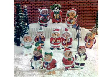  4615 Різдвяні пісні. Набір для вишивки хрестиком Classic Design