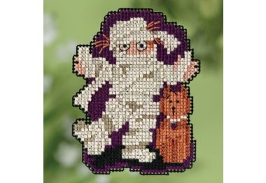 вышивка гладью MH181825 Мумия. Набор для вышивки в смешанной технике Mill Hill