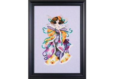  MD180 Blossom//Розквіт. Схема для вишивання хрестом на папері Mirabilia Designs