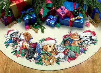 8385 Пушистое рождество. Набор для вышивки крестом Classic Design - 1 8385 Пушистое рождество. Набор для вышивки крестом Classic Design - 1