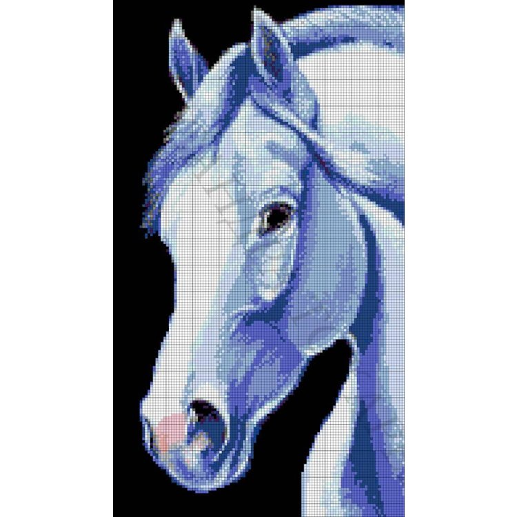 19-0706-НЛ Кінь. Набір для вишивання бісером ТМ Токарєва А. - 1 19-0706-НЛ Кінь. Набір для вишивання бісером ТМ Токарєва А. - 1
