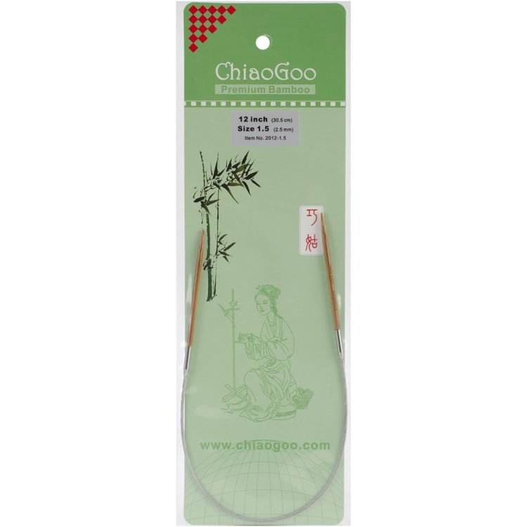 Спицы круговые бамбуковые Bamboo Patina 30см 4.0мм арт. 2012-6 ChiaoGoo - 1