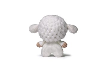 4 AMIGURUMI KIT - TOO CUTE Sheep. Набір для в'язання іграшки - 3