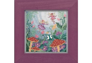 вишивка гладдю MH141921 Казковий сад. Набір для вишивки в змішаній техніці Mill Hill