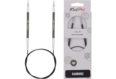 спицы для вязания 41167 Спицы круговые Karbonz KnitPro 60 см 3.75 мм спицы для вязания 41167 Спицы круговые Karbonz KnitPro 60 см 3.75 мм