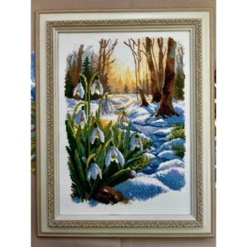 2336 Весна близько. Набір для вишивки хрестиком Ріоліс - 1